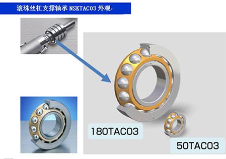 NSKHPS?高負(fù)載驅(qū)動(dòng)滾珠絲杠支撐軸承 NSKTAC 02系列、03系列